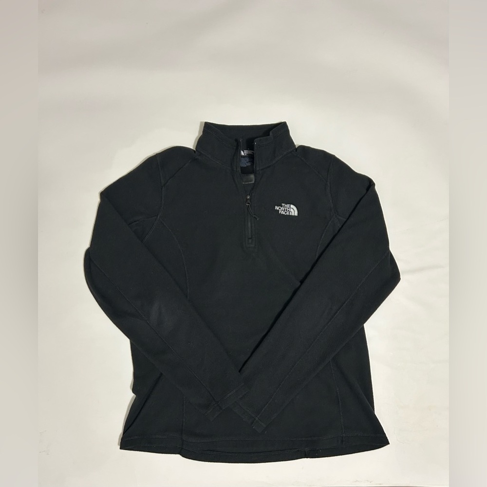 The North Face Women’s Quarter Zip Outdoor Interchange Liner Jacket Black Size L